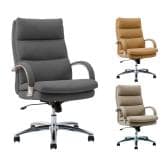 Glant グラント ハイバック シルキーファイバー キャスター脚 エグゼクティブチェア オフィスチェア デスクチェア ロッキング リクライニング スエード調 ポケットコイル座面