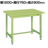 サカエ 中量立作業台KTGタイプ 幅1200×奥行750×高さ900mm KTG-493S