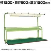 [オプション]サカエ 作業台用オプション計測器架台 幅1200×奥行600×高さ1200mm KFP-120