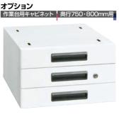 [オプション]サカエ 作業台用オプションキャビネット 幅400×奥行500×高さ246mm NKL-S30WB