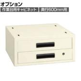 [オプション]サカエ 作業台用オプションキャビネット 幅500×奥行500×高さ224mm NKL-22IA