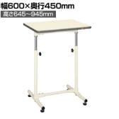 サカエ 軽量セルワーク作業台 固定式 幅600×奥行450×高さ645～945mm CL-6045PIA