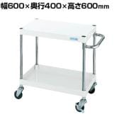 サカエ CSパールワゴン 軽量タイプ 幅600×奥行400×高さ600mm CSP-6062LW