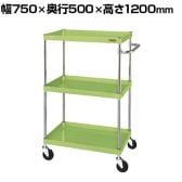 サカエ CSパールワゴン 中量タイプ 幅750×奥行500×高さ1200mm CSP-75123