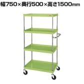 サカエ CSパールワゴン 中量タイプ 幅750×奥行500×高さ1500mm CSP-75154