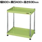 サカエ CSパールワゴン 固定タイプ 幅600×奥行400×高さ630mm CSPN-6062