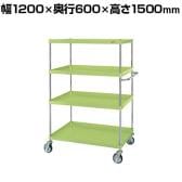 サカエ CSパールワゴン 重量タイプ 幅1200×奥行600×高さ1500mm CSP-12154H