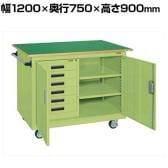 サカエ ジャンボワゴン 幅1200×奥行750×高さ900mm SKR-200TE