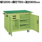 サカエ ジャンボワゴン 幅1200×奥行750×高さ900mm SKR-201TE