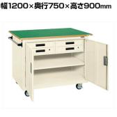 サカエ ジャンボワゴン 幅1200×奥行750×高さ900mm SKR-202TEI