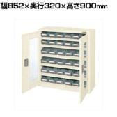 サカエ コンテナラックケース 幅852×奥行320×高さ900mm SCR-9LDLGI