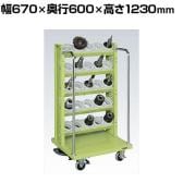 サカエ ツーリングワゴン AS-50タイプ 幅670×奥行600×高さ1230mm ASR-15AJKBR