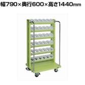 サカエ ツーリングワゴン AS-50タイプ 幅790×奥行600×高さ1440mm ASR-36AJKBR