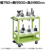 サカエ ツーリングワゴンスーパーワゴンタイプ UT-50タイプ 幅750×奥行500×高さ880mm EKR-32RBRA