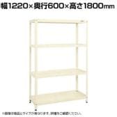 サカエ スーパーラック 均等耐荷重80KG/段 4段タイプ 幅1220×奥行600×高さ1800mm SPR-3124I