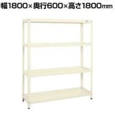 サカエ スーパーラック 均等耐荷重150KG/段 4段タイプ 幅1800×奥行600×高さ1800mm SPR-3324MI