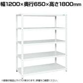 サカエ サカエラック 100kg/段 高さ1800mm 5段タイプ 幅1200×奥行650×高さ1800mm STN3-1218W