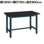 サカエ 中量実験用作業台CHCタイプ 幅1200×奥行750×高さ800mm CHC-1275