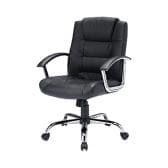 レザーチェア ブラック SNC-L10K