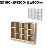 バリュテック・インターナショナル 1センチピッチ書棚118タイプ 組み立て式 幅1180×奥行300×高さ900mm