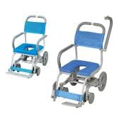 ウェルファン シャワーキャリー シャワーラク U型シート・O型シート 高齢者 介護用品 福祉用具 病院 デイサービス 施設 入浴用車いす 訪問入浴 入浴介助