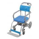 ウェルファン シャワーキャリー 楽チル 穴なしシート 高齢者 介護用品 福祉用具 病院 デイサービス 施設 入浴用車いす 訪問入浴 入浴介助