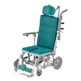 ウェルファン シャワーキャリー シャワーラクリク SAL U型シート ヘッドレストF付き 高齢者 介護用品 福祉用具 病院 デイサービス 施設 入浴用車いす 訪問入浴 入浴介助