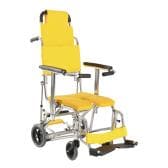 ウェルファン シャワーキャリー ぴったりフィット KS11-PFST クリありシート イエロー 高齢者 介護用品 福祉用具 病院 デイサービス 施設 入浴用車いす 訪問入浴 入浴介助