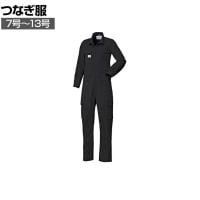 AUTO-BI 腰割れつなぎ服 6950(女性用)-006 7-11号 ブラック 作業着 自動車整備 機械整備 帯電防止素材 吸汗速乾機能