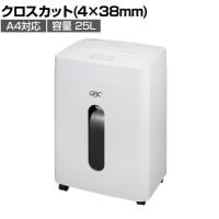 GBC スーパーサイレントシュレッダ クロス A4対応 業務用シュレッダー クロスカット 静音タイプ 電動 ダストボックス容量25L 幅377×奥行282×高さ540mm GSHM3525X