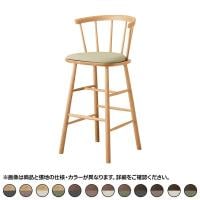 アダル ADAL Harper ハーパー アームチェア カウンターチェア ダイニングチェア シートパッド付き 木製 オーク材 PVCレザー ティルリ 抗菌 幅560×奥行510×高さ1080mm