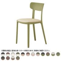 アダル ADAL Canova カノーヴァ チェア ダイニングチェア ミーティングチェア カフェ レストラン PVCレザー ティルリ 抗菌 PPフレーム 幅440×奥行490×高さ790mm