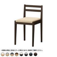 アダル ADAL キノット ダイニングチェア ミーティングチェア 木製 オーク材 マニエラ 織物調 PVCレザー 幅380×奥行440×高さ700mm カフェ レストラン ホテル