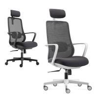 Work Plus×オフィスコム CIRCLE OFFICE CHAIR オフィスチェア 事務椅子 キャスター付き 高さ調節 肘付き 背メッシュ ヘッドレスト ロッキング エルゴノミクス 在宅