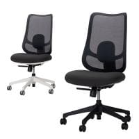 アスプルンド SPIRO CHAIR オフィスチェア 事務椅子 ミーティングチェア メッシュ キャスター付き 背ロッキング ランバーサポート 肘なし WorkPlus