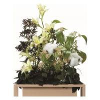 アスプルンド WITH ARTIFICIAL アモイ フェイクグリーン グリーンスタンド オフィスインテリア BOXプランター 観葉植物 幅330×奥行330×高さ480mm WorkPlus