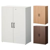 【ナチュラル:7月上旬入荷予定】セルボ2.0 木製キャビネット 2列3段 下置き専用 扉付き 積み重ね型 幅800×奥行446×高さ1067mm 【ホワイト・ナチュラル・ダークブラウン】