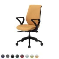 スーパースコルド Super SKOLD リング肘 背ファブリック オフィスチェア デスクチェア オートバランスロッキング