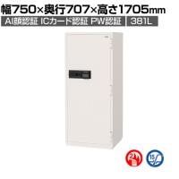 耐火金庫 CSGシリーズ 顔認証FF式 AI認証システム搭載 マルチロック AI顔認証+ICカード認証+テンキー リロッキング機能搭載 473kg 381L CSG-95FF 【エーコー】