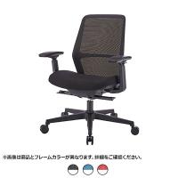 ファウンダーチェア FC-P50L2MF 可動肘 デスクチェア 事務用チェア ホワイトフレーム 背メッシュ 座面上下昇降 座面前後スライド ロッキング機能 座面高さ420～510mm