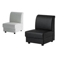 aven ボンドソファ 組合せソファ 中間用 肘なし 応接ソファ 1人掛けソファ PVCレザー 幅550×奥行700×高さ740mm