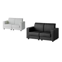 aven ボンドソファ 組合せソファ 肘付き 応接ソファ 2人掛けソファ PVCレザー 幅1400×奥行705×高さ740mm