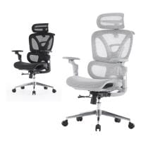 upside DO SOLARIS エルゴノミクスチェア オフィスチェア 6Dアームレスト 3Dヘッドレスト 座面スライド メッシュ ランバーサポート リクライニング ロッキング