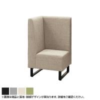 ファースト ハイバックソファ コーナータイプ 4本脚 ファミレスソファ 業務用ソファ 耐アルコール/次亜塩素酸 抗菌 PVC張地 幅600×奥行600×高さ1000mm