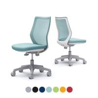 (高級椅子) オフィスチェア グレー(足、背中、首の調節可能) プラス オフィスチェア KD-CK61ML 【アジャスト肘】【背：グレー