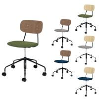 【抗菌加工】プラス DC-UA3 リフレッシュチェア カフェチェア ラウンジチェア ダイニングチェア ミーティングチェア 布張り 回転脚タイプ キャスター付き 座クッション【SIAA】