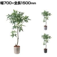 ポピー 観葉植物 人工樹木 パキラ 日本製 国産 幅700×全長1500mm フェイクグリーン 葉 造花 インテリア オフィス おしゃれ