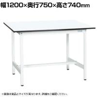 【抗菌加工】サカエ 軽量作業台KAタイプ KA-127MW 幅1200×奥行750×高さ740mm【SIAA】