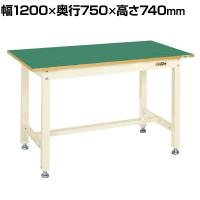 サカエ 中量作業台KTタイプ 幅1200×奥行750×高さ740mm KT-493FENI