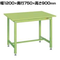 サカエ 中量立作業台KTGタイプ 幅1200×奥行750×高さ900mm KTG-493S